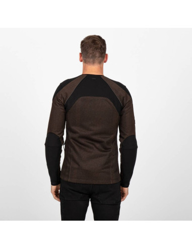 KNOX URBANE PRO MK3 BROWN MOTO JACKET