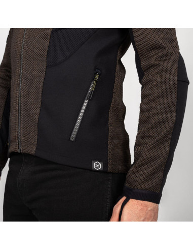 KNOX URBANE PRO MK3 BROWN MOTO JACKET