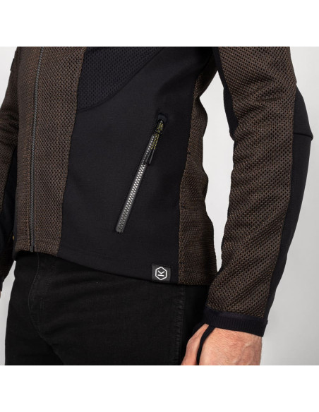 KNOX URBANE PRO MK3 BROWN MOTO JACKET