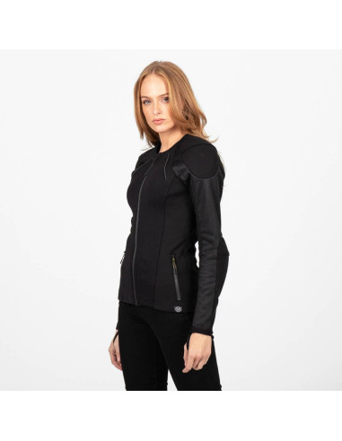 KNOX WOMEN'S URBANE PRO MK3 BLACK MOTO JACKET