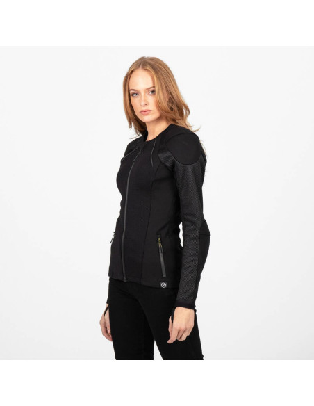 KNOX WOMEN'S URBANE PRO MK3 BLACK MOTO JACKET