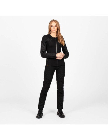 KNOX WOMEN'S URBANE PRO MK3 BLACK MOTO JACKET