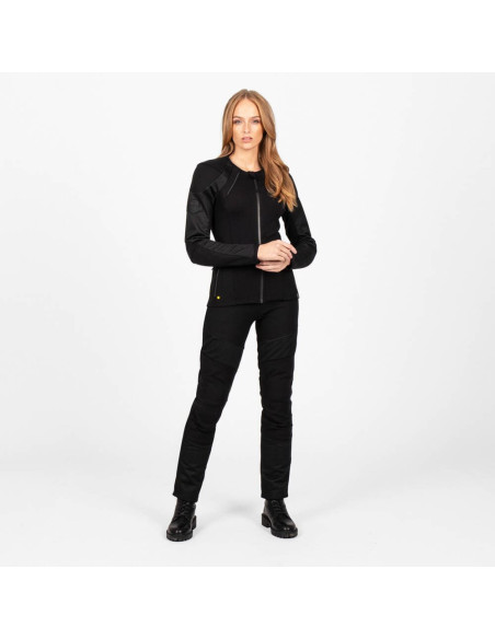 KNOX WOMEN'S URBANE PRO MK3 BLACK MOTO JACKET