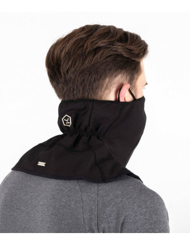 KNOX NECK TUBE BLACK SCARF
