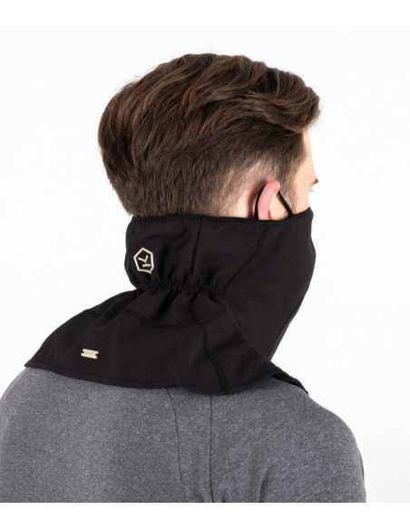 KNOX NECK TUBE BLACK SCARF