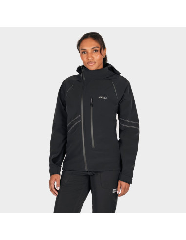 KNOX WOMEN'S IMPASS BLACK MOTO JACKET