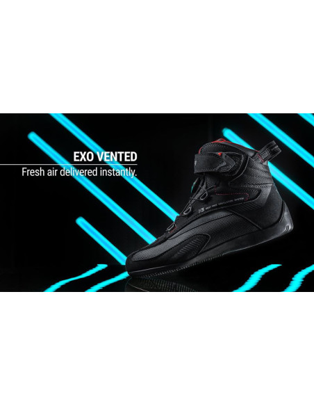 SHIMA EXO VENTED SHORT MOTO BOOTS