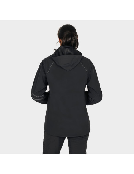 KNOX WOMEN'S IMPASS BLACK MOTO JACKET