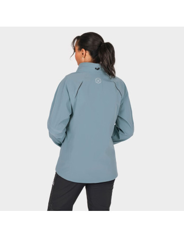 KNOX WOMEN'S IMPASS BLUE MOTO JACKET