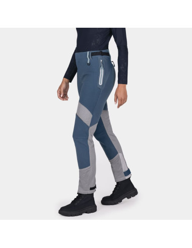 KNOX WOMEN'S URBANE PRO MOVE TEAL MOTO TROUSERS