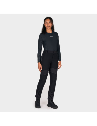 KNOX WOMEN'S URBANE PRO MOVE BLACK MOTO TROUSERS