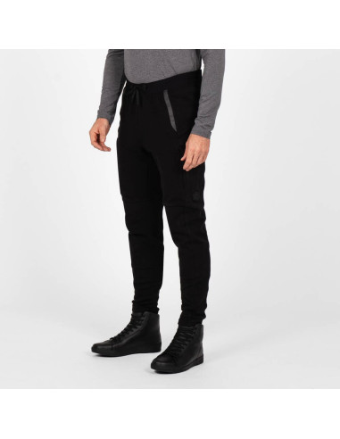 KNOX JOGGING UNISEX BLACK MOTO PANTS