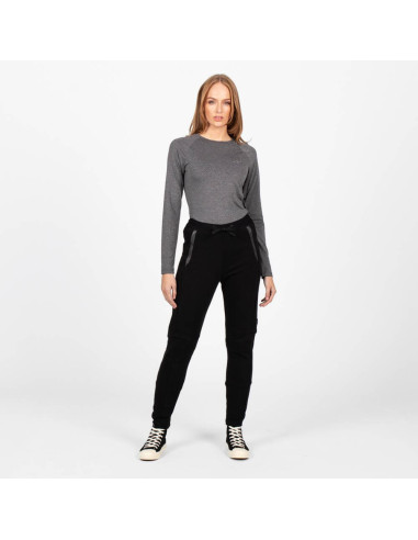 KNOX JOGGING UNISEX BLACK MOTO PANTS