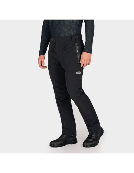 KNOX BLUE WATERPROOF BLACK MOTO TROUSERS