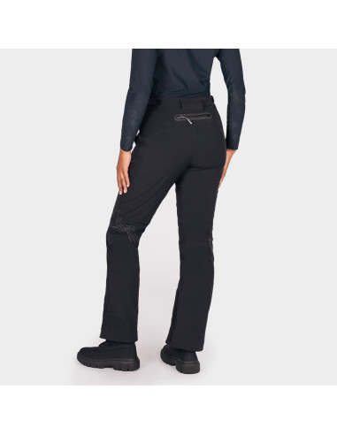 KNOX WOMEN'S BLUE BLACK MOTO TROUSERS