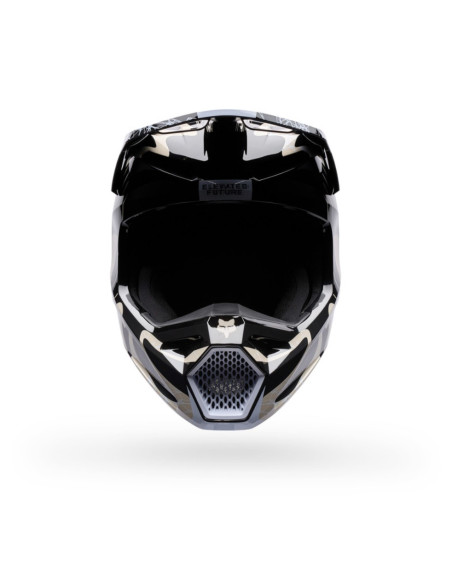 FOX V1 DIFFUSE BLACK KROSINIS MOTO ŠALMAS