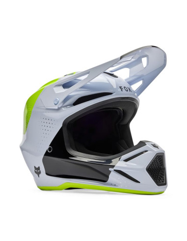 FOX МОТОШЛЕМ V3 TINE WHITE CROSS