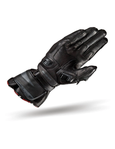 SHIMA RS-1 BLACK MOTORCYCLE GLOVES