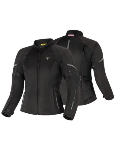 SHIMA WOMENS JET SUMMER TEXTILE MOTO JACKET