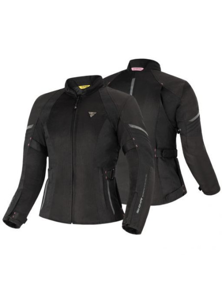 SHIMA WOMENS JET SUMMER TEXTILE MOTO JACKET