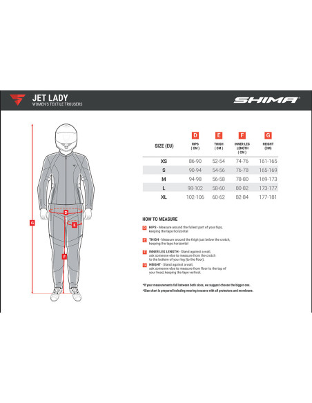 SHIMA WOMENS JET TEXTILE WOMEN'S MOTO TROUSERS