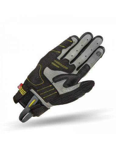 SHIMA X-BREEZE 2 BLACK/GREY WOMEN'S SHORT MOTO GLOVES