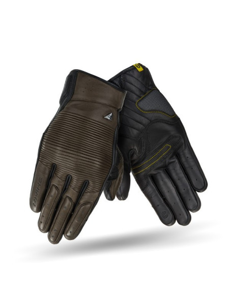 SHIMA BLAKE BROWN SHORT MOTO GLOVES