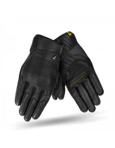 SHIMA BLAKE BLACK SHORT MOTO GLOVES