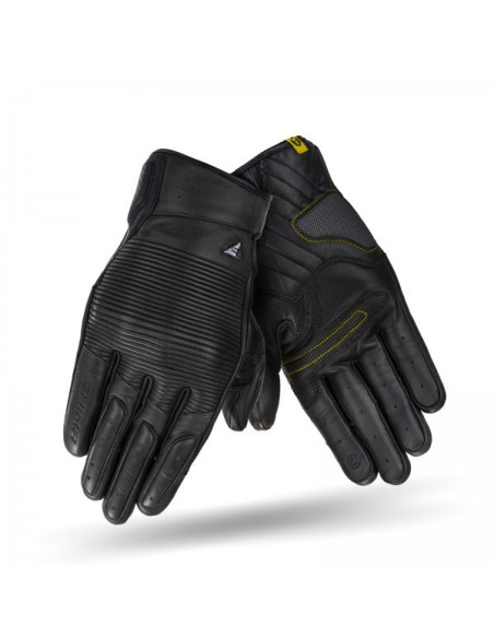SHIMA BLAKE BLACK SHORT MOTO GLOVES