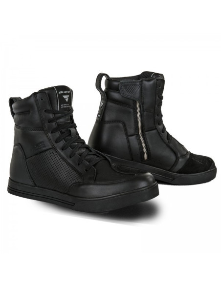 SHIMA BLAKE BLACK SHORT MOTO BOOTS