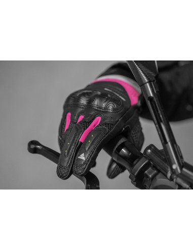 SHIMA RUSH LADY BLACK/FUCHSIA MOTERIŠKOS TRUMPOS MOTO PIRŠTINĖS