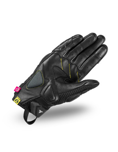 SHIMA RUSH LADY BLACK WOMEN'S SHORT MOTO GLOVES