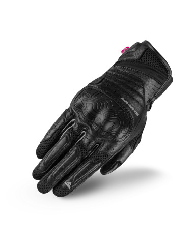 SHIMA RUSH LADY BLACK WOMEN'S SHORT MOTO GLOVES