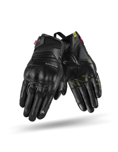SHIMA ЖЕНСКИЕ КОРОТКИЕ МОТОПЕРЧАТКИ RUSH LADY BLACK