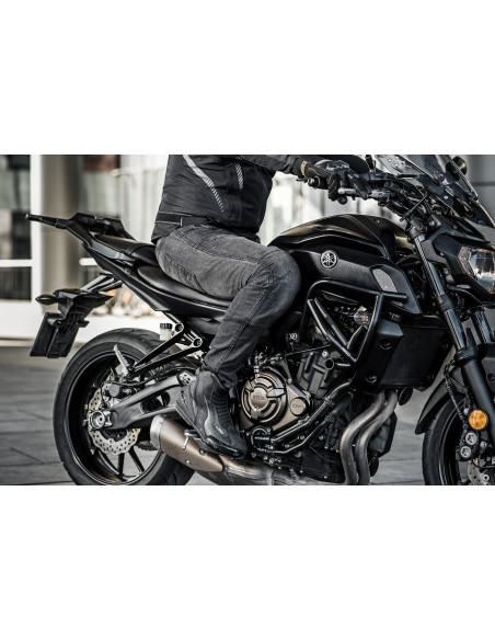 SHIMA SX-6 BLACK TRUMPI MOTO BATAI