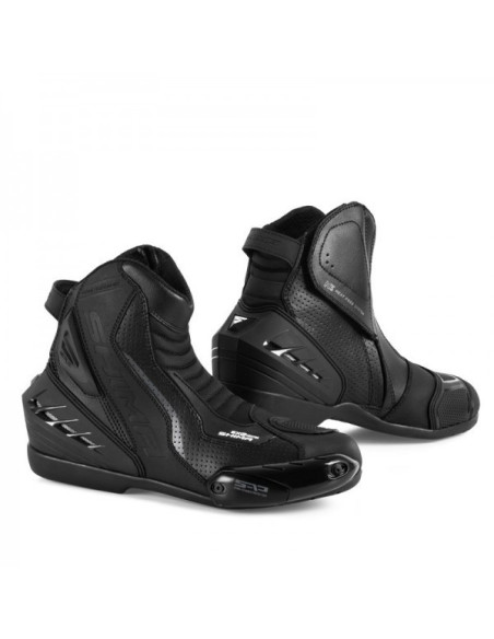 SHIMA SX-6 BLACK SHORT MOTO BOOTS