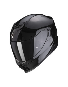 SCORPION EXO-520 EVO AIR BLACK SPORTINIS/UŽDARAS MOTO ŠALMAS