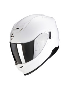 SCORPION EXO-520 EVO AIR WHITE SPORTS/INDOOR MOTORCYCLE HELMET