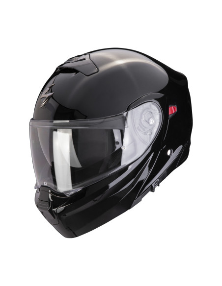 SCORPION EXO-930 EVO BLACK FLIP-UP MOTORCYCLE HELMET