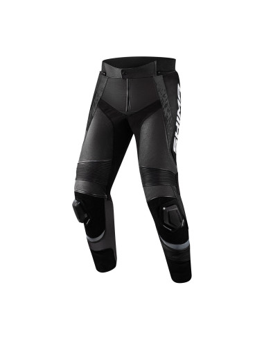 SHIMA STR 2.0 LEATHER MOTO TROUSERS BLACK/GREY
