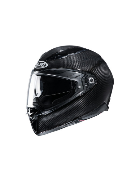 HJC F70 BLACK CARBON SPORTINIS/UŽDARAS MOTO ŠALMAS