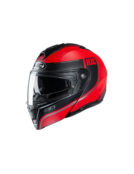 HJC i90 DAVAN/MC1SF FLIP-UP MOTO ŠALMAS