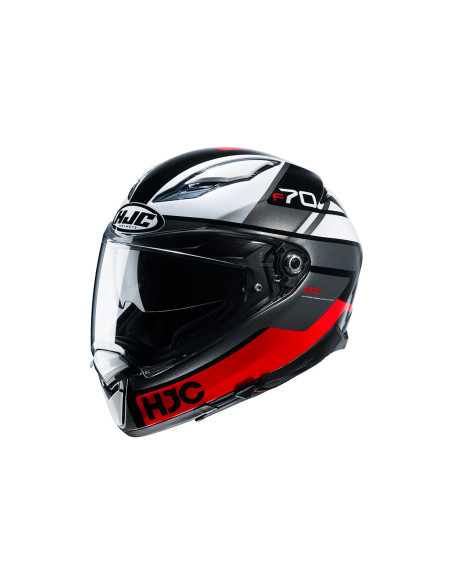 HJC F70 TINO/MC1 SPORTINIS/UŽDARAS MOTO ŠALMAS