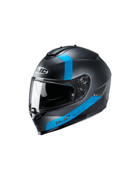 HJC C70 EURA/MC2SF SPORTINIS/UŽDARAS MOTO ŠALMAS