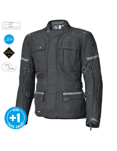 HELD CARESE EVO GORE-TEX® BLACK TEKSTILINĖ MOTO STRIUKĖ