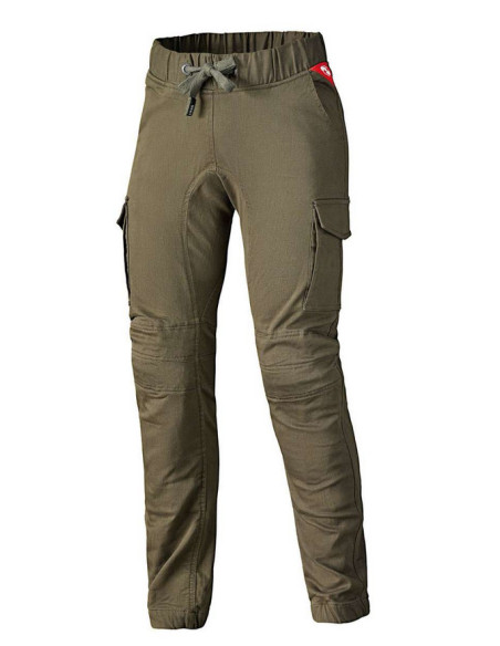 HELD JUMP GREEN TEXTILE MOTO TROUSERS