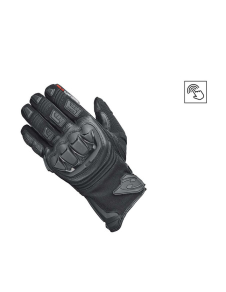 HELD SAMBIA PRO BLACK MOTO PIRŠTINĖS