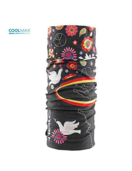 HELD HAD TUBE COOL FLOWER SCARF