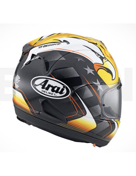 ARAI RX-7V EVO KR AMERICAN EAGLE SPORTINIS/UŽDARAS MOTO ŠALMAS