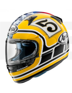 ARAI PROFILE - V EDWARDS LEGEND YELLOW SPORTINIS/UŽDARAS MOTO ŠALMAS